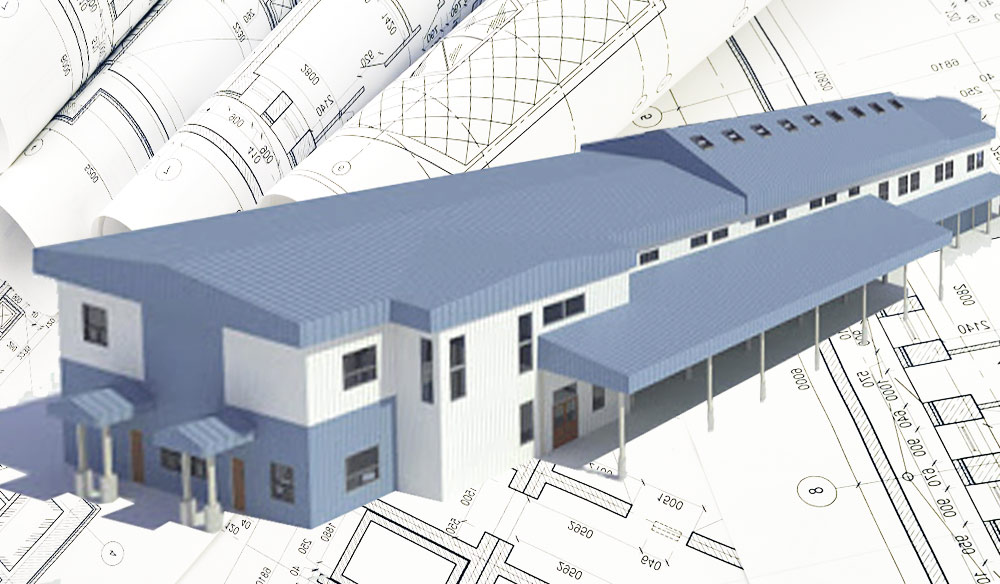 проектирование здания фабрики